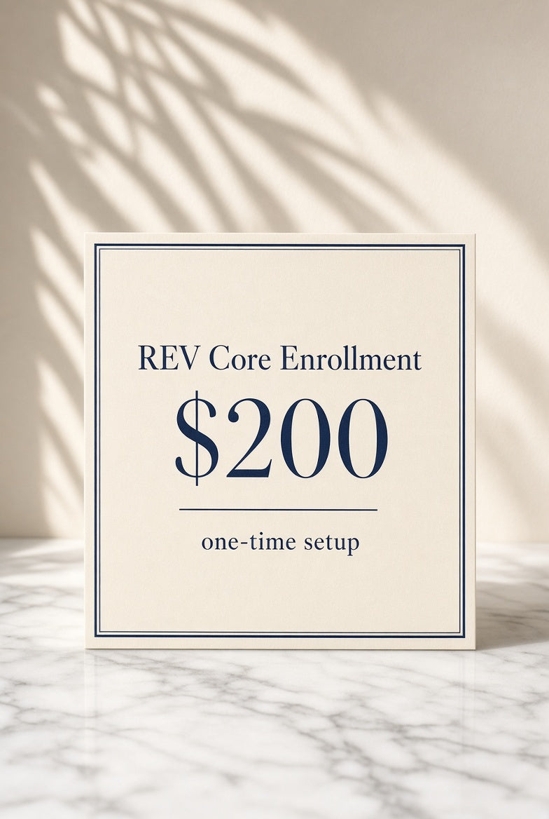 REV Core Enrollment - Revolution Health & Wellness