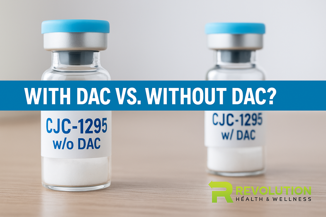 CJC-1295 With DAC vs. Without DAC: Which Growth Hormone Peptide Is Better?