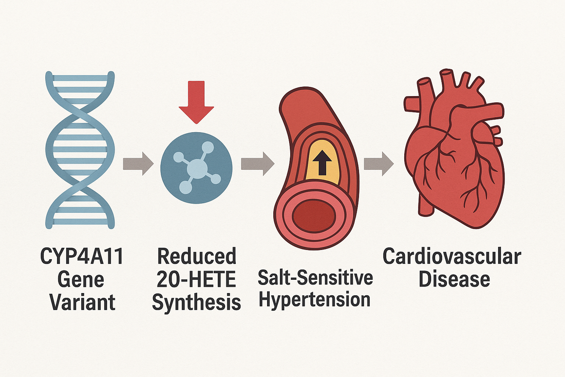 CYP4A11 Gene Variants and Cardiovascular Disease Risk