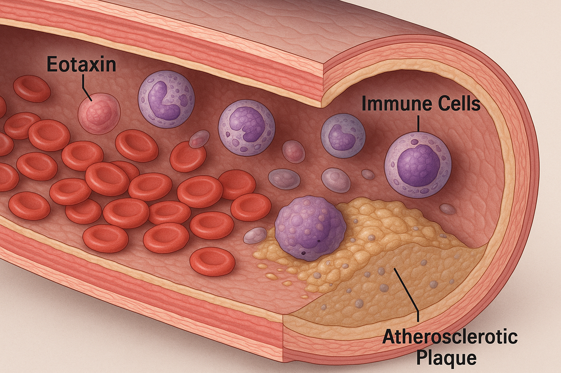 Eotaxin and Cardiovascular Disease Risk: What the PULS Test Reveals