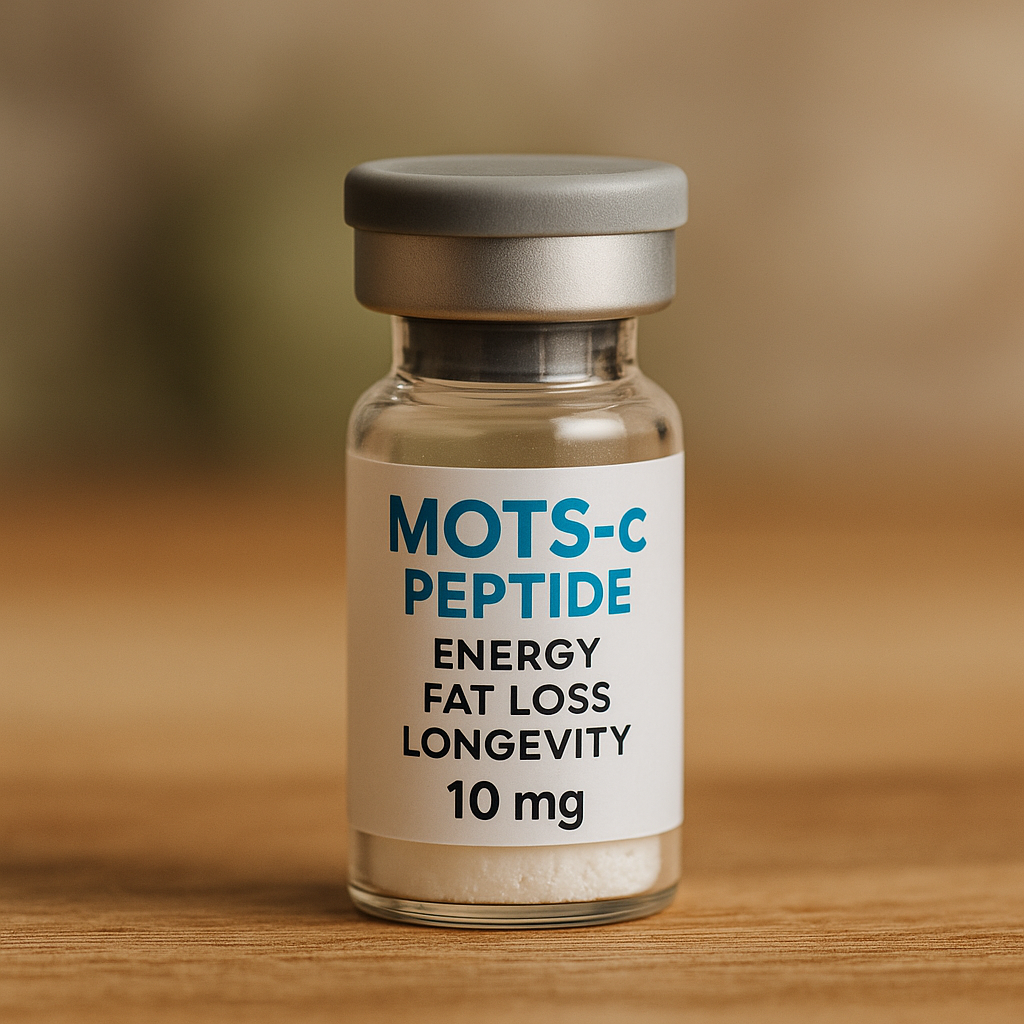 MOTS-c - mitochondrial peptide enhancing energy anti-aging longevity diabetes metabolic