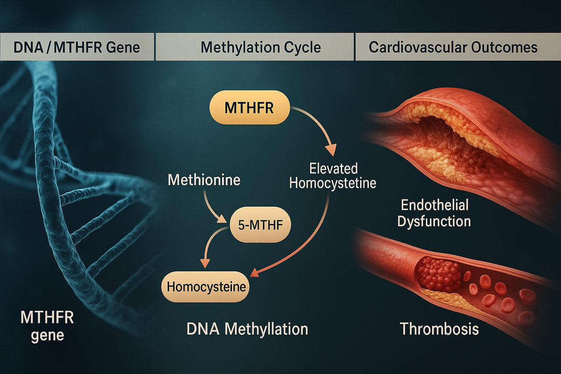 MTHFR Gene Variants and Cardiovascular Disease Risk: Insights from CardiaX