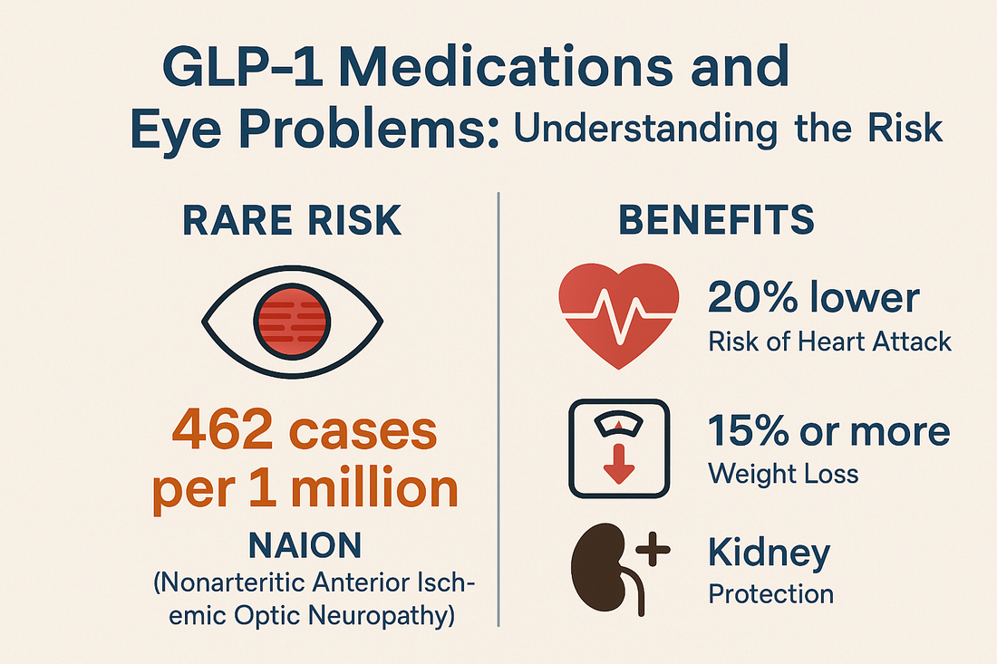 Do GLP-1 Medications Cause Eye Problems? Understanding the NAION Risk