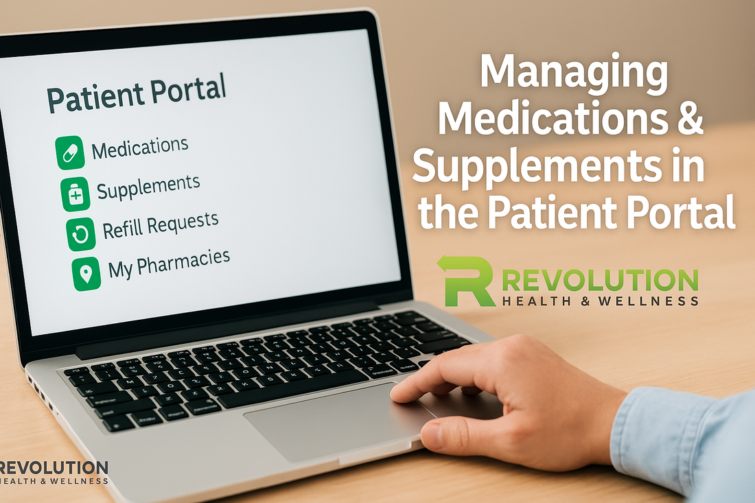 Update Medications & Pharmacy in the Patient Portal