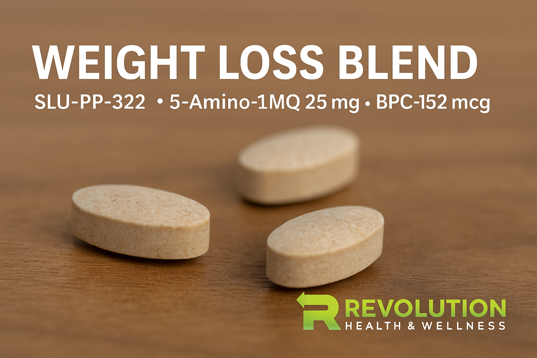 The Ultimate Weight Loss Peptide Blend: SLU-PP-332, 5-Amino-1MQ, and BPC-157