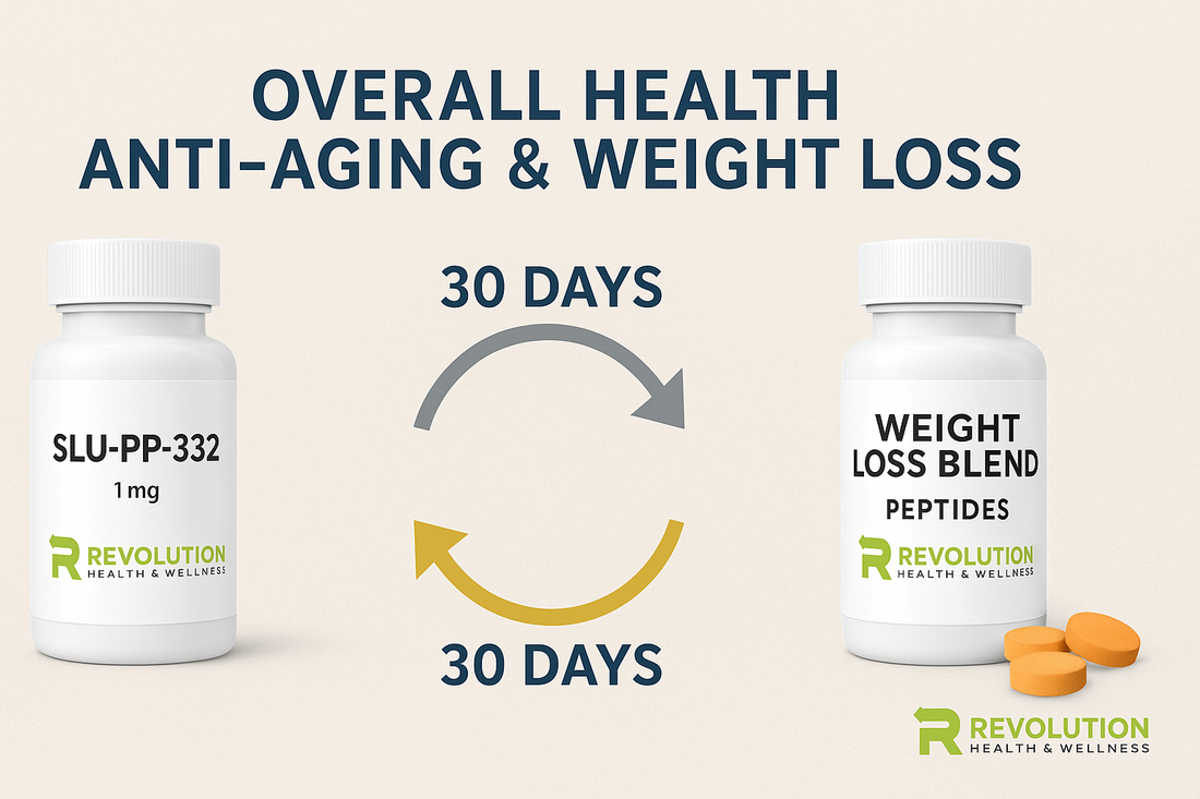 Weight Loss Blend + SLU-PP-332: The Fat-Burning, Anti-Aging Peptide Stack That Works