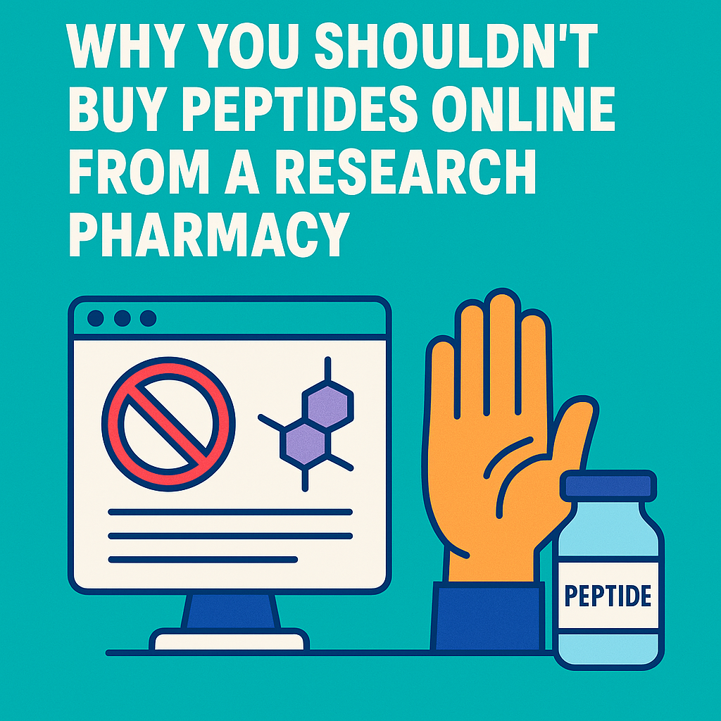 Why You Shouldn't Buy Peptides Online from Research Pharmacies