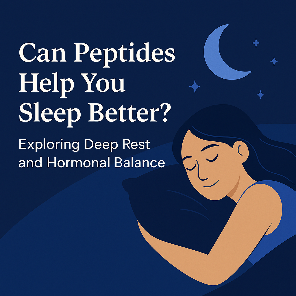 Can Peptides Help You Sleep Better? Deep Rest & Hormonal Balance