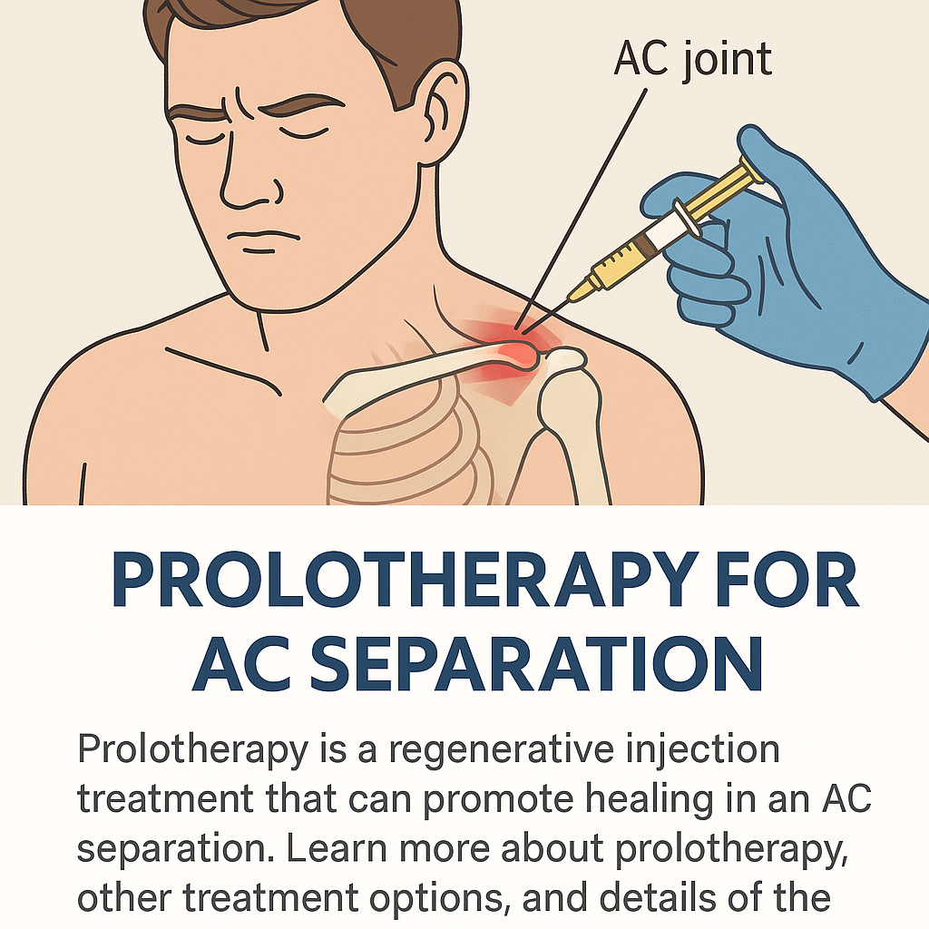 Prolotherapy for AC Separation: Non-Surgical Shoulder Treatment