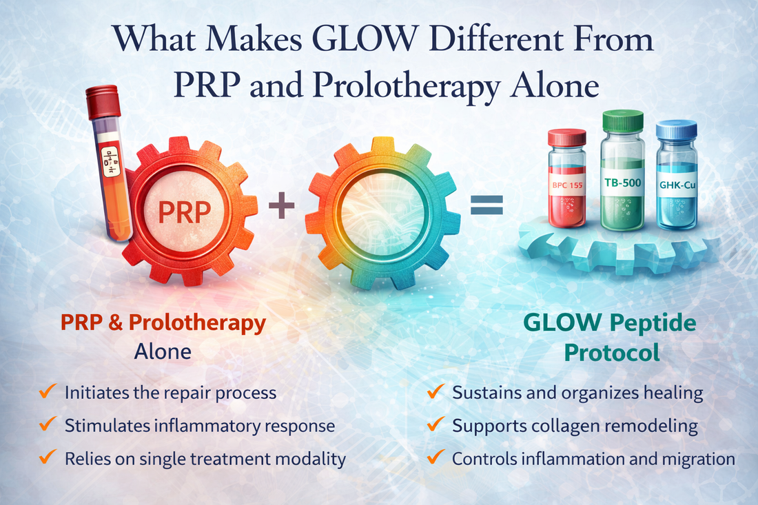 What Makes GLOW Different From PRP and Prolotherapy
