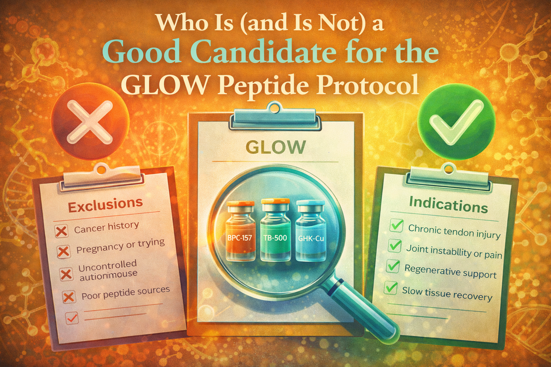 Who Is a Good Candidate for the GLOW Peptide Protocol