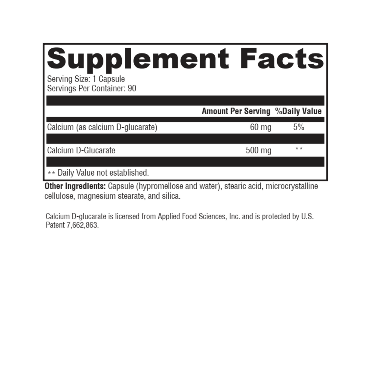 Calcium D-Glucarate - Revolution Health & Wellness