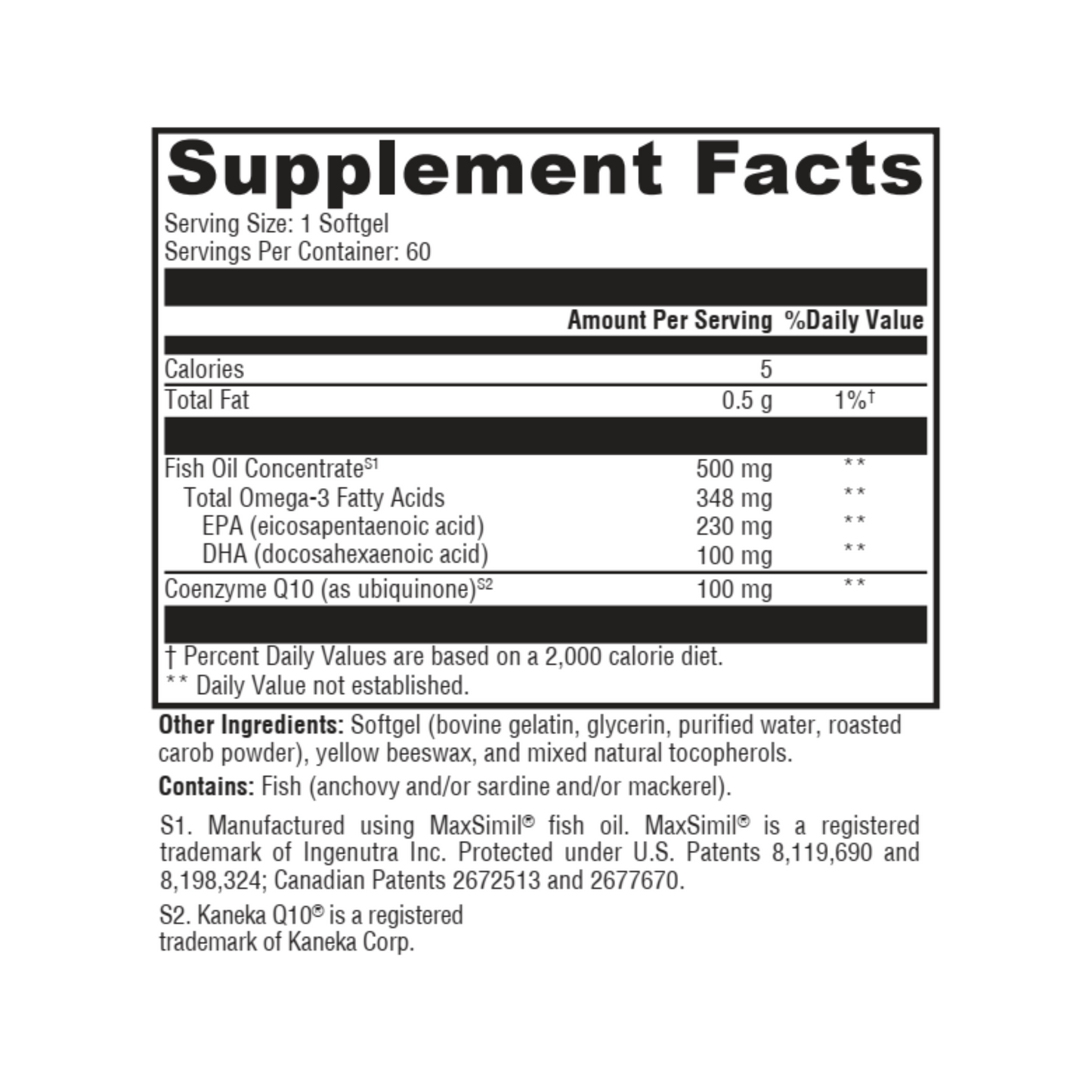 CoQ10 Omega - Revolution Health & Wellness