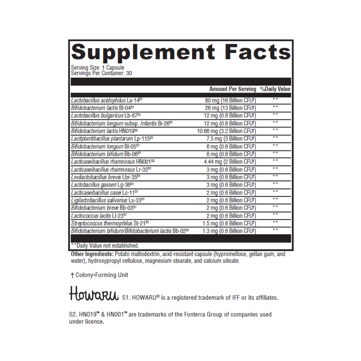 Daily Probiotic Blend - Revolution Health & Wellness