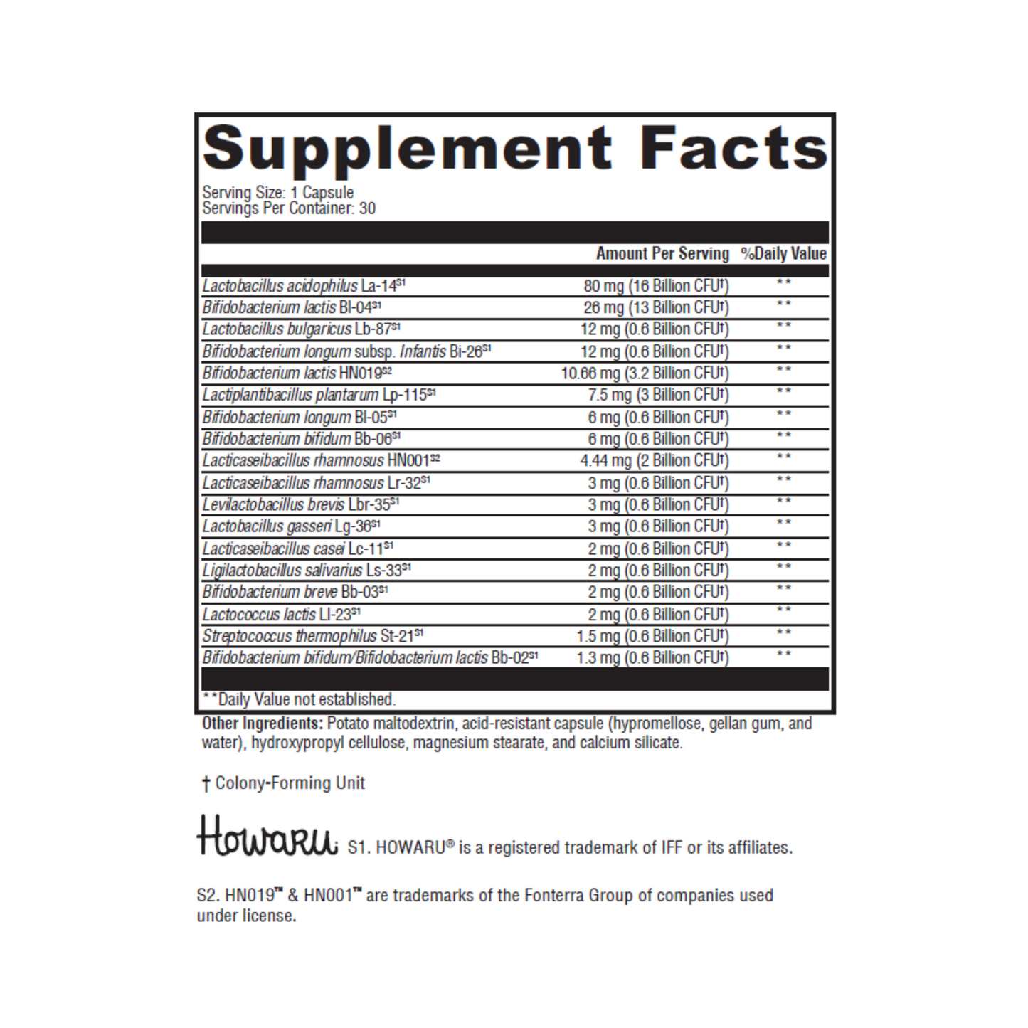 Daily Probiotic Blend - Revolution Health & Wellness