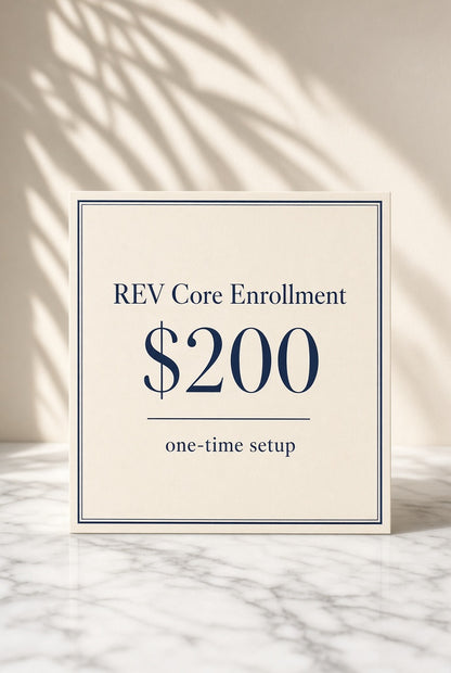 REV Core Enrollment - Revolution Health & Wellness