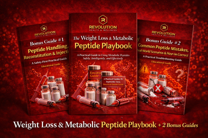 The Weight Loss & Metabolic Peptide Playbook - Revolution Health & Wellness